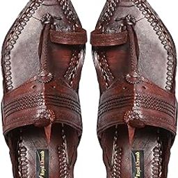 Kolhapuri Chappal Men|kolapuri chapal Men|Kolhapuri Chappal for Men Stylish|Sherwani Slippers|Men's Ethnic Juttis Mojaris & Partys Shoes ll Men's Casual Loafers Shoes-image-71