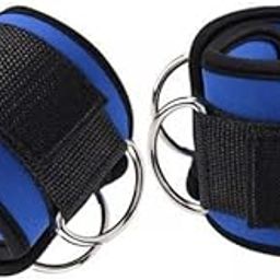 MERISHOPP® 2xAnkle Strap Bands Exercise Leg Extensions Attachments for Gym Blue | Sporting Goods | Fitness Running & Yoga | Strength Training | Home Gym Attachments-image-59