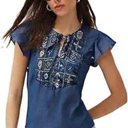 Denim Top,Summer Top for Women 07-image-82