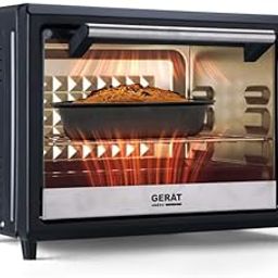 GERAT OTG- Oven, Toaster, Grill, 20L | Temperature Control Knob from Low to 230°C, 60 Minutes Timer, Auto Shut-Off, 230V-50Hz, 1380W | 1 Year Warranty, Black-image-7