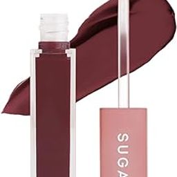 SUGAR Cosmetics Mettle Matte Liquid Lipstick For Women | Highly Pigmented | Transferproof & Long Lasting |7Ml - 07 Bellatrix (Mauve Pink With Brown Undertones)-10