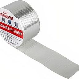 GLUN® Leakage Repair Waterproof Tape for Pipe Leakage Solution Aluminum Foil Tape Adhesive Tape Sealing Butyl Rubber Tape for Surface Crack-29