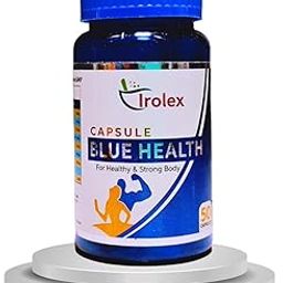 Ayurhub Blue Health Capsule | For Healthy & Strong Body | Improve Health & Appetite | 50 Capsule | Pack Of 1-16