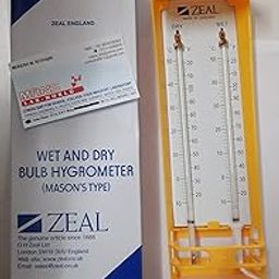 Zeal Mason's Type Make Wet and Dry Bulb Hygrometer-21