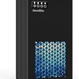 Portable Dehumidifier with Drain Hose, 99oz Water Tank, 1000 Sq.Ft Air Dehumidifier Auto Shut Off with Sleep Mode for Basement, (black)-image-19