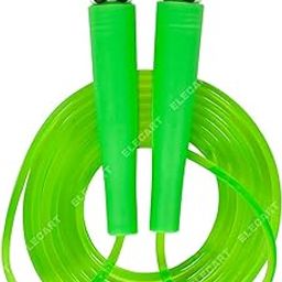 Elecart Cute Panda Jump Rope for Fitness Exercise Equipment, Tangle-Free Soft Silicone Rope Skipping, Premium Adjustable Jumping Rope for for Men, Women and Kids-image-3