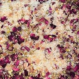 Goddess Bath Salt Soak, Himalayan Bath Salt, Bath Salts, Herbal Bath Soak, Rose Quartz, Self Care, Love Bath Salts, Rose and Cardamon, Gift-15