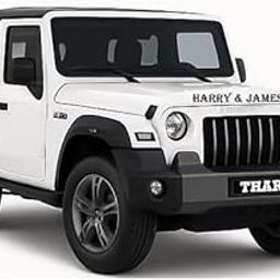 HARRY & JAMES® Convertible Thar 1:32 Scale DieCast Metal Pull-Back Action Openable Doors & HoodTop 4x4 Thar/Jeep with Sound & Lights Realistic Open Jeep Thar for Kids,Boys,Girls,Childrens,Multicolor.-image-29