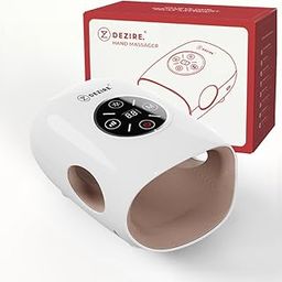 Dezire Hand Massager with Heat & Air Compression | Pain Relief, Improved Circulation & Relaxation for Hands & Fingers-image-29