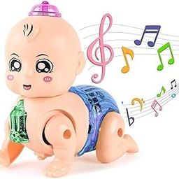 SUPER TOY Crawling Baby Toy for Kids, Infant, Toddler Tummy Time, Interactive Moving Toys for Babies, Musical Toys for Babies, Birthday Gift for Kid, Baby Crawling Toy-picture-20