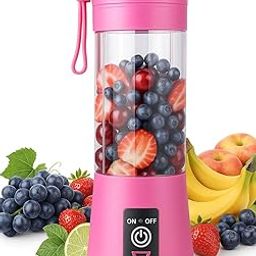Portable USB Rechargeable Blender Juicer Bottle-image-55