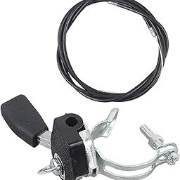 ATORSE® Throttle Replace For Gasoline Tillers Trowels 168F 170F Switch+1.25M Cable-31