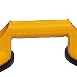 Jon Bhandari Tools Premium Suction Cup Two Head Glass Carrying Handle Lifter Puller Heavy Duty, Yellow-image-11