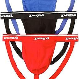 Men's 3-Pack Cotton Jock Strap-picture-43