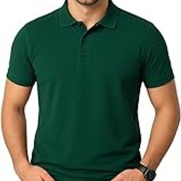 Todo BASIQUE Tshirt for Men | Men Polo t-Shirt Shirt | Solid Cotton Rich Polo T Shirt | Collar Tshirts | Half Sleeves | Plain-Regular Fit-image-53