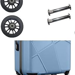 Travel Luggage Suitcase Wheel Cover Protector | Silicone Spinner Wheels Suitable for All Brand Luggage Only for 8 Wheeler luggae (Only Wheel (2 Pcs))-image-94