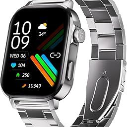 Cultsport Ace X 1.96" AMOLED Smartwatch, Premium Metallic Build Smartwatch for Men, Always On Display, Bluetooth Calling, Live Cricket Score, Health Tracking, Functional Crown-29