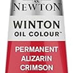 Winsor & Newton Winton Oil Colour Permanent Alizarin Crimson (468) in 37 ML Tube, Pigmented Oil Painting Colors for Canvas & Paper, Art Supplies for Beginners & Professional Artists-image-40