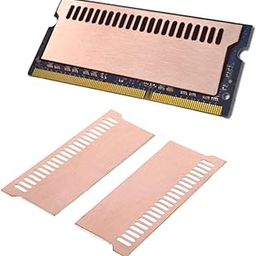 Easycargo Laptop Memory Heatsink Kit, Copper Heat Sink + Pre-Applied Thermal Conductive Adhesive Tape, Cooler Heatsink Pad for Cooling Laptop Notebook Memory RAM DDR5 DDR4 DDR3 SODIMM-image-48