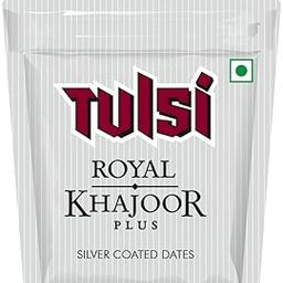 M-Ved Tulsi Royal Khajoor Plus | Pack of 5 (13g x 5) | Silver Coated Khajoor | Dates | Mint Mouthfreshner | Zipper Pack-image-36