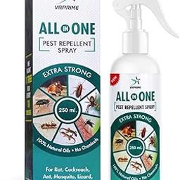Pest Repellent Control Spray For Home | Ant, Cockroach, Rat, Lizard, Bedbugs, Spider | Snake | 100% Natural No Kill Just Repel Easy To Use Non Toxic (250Ml) (PACK OF 1)-15