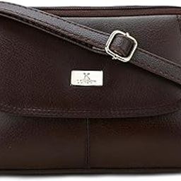 Real Leather Crossbody Sling Bag |Bag For Mobile Phone| Pouch Bag For Women & Girls | Shoulder Bags(2204)-image-29