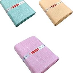 Premium Cotton Linen Blend Self Design Shirt & Kurta Fabric- Pack of 3-2.25m Shirt Cloth OR 3.00m Kurta Material-image-52