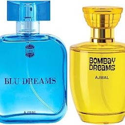 Ajmal Blu Dreams EDP Citurs Fruity Perfume 100ml for Men and Bombay Dreams EDP Floral Fruity Perfume 100ml for Women FREE-11