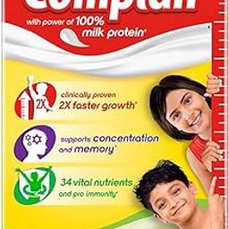 Complan Nutrition Drink Powder for Children, Pista Badam Flavour, 500 g Carton | Nutrition drink for kids with protein & 34 vital nutrients-31