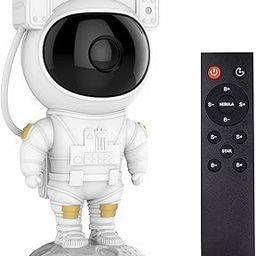 Astronaut Star Projection Lamp Star Galaxy Projector for Kids Bedroom Atmosphere Night Lights Decorative Ornaments Table Lamp with Remote Control USB Powered-image-55