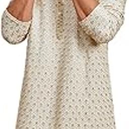 Men's Rayon Kurta - This Men's Kurta exudes Elegance with its Intricate Design and Sophisticated Color Palette.-image-84