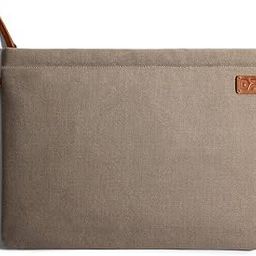 DailyObjects Solid Khaki Beige Skipper Sleeve For MacBook Air/Pro 13 "|Stylish Durable Poly Cotton Canvas Material For Laptops & iPads |Zip Closure & Soft Cotton Inner Lining With Printed Slip Pockets-image-26