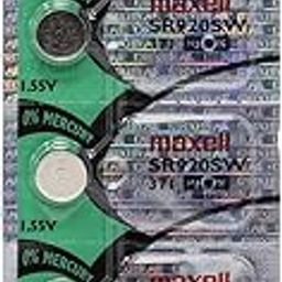 Maxell Maxell Sr920sw 371 Silver Oxide Cell Pack of 5 Made in Japan-10