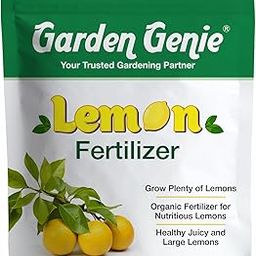 Garden Genie Lemon Fertilizer for Plants 800g | Organic Lemon Plant Fertilizer for Growing & Fruiting Healthy Lemons in Home Garden, Powder-image-13