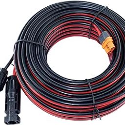 iHaospace XT60i Adapter to Solar Connector Cable 12AWG 50FT, XT60i to Solar Panel Extension Cable 50 FEET 12 Gauge 15.24m for Ecoflow River and Delta Series Bluetti EB55 Power Station (XT60i 50FT)-29