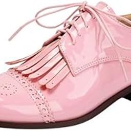 Lace-Up Flower Shoes for Women Low-Heeled Solid Color Footwear with Rubber Sole-image-50