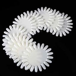 Shills Professional 10Pcs Natural Fake Nail Art Display Nail Polish Glue Display Wheel Design For Beauty Nails Tool Set Art-picture-21