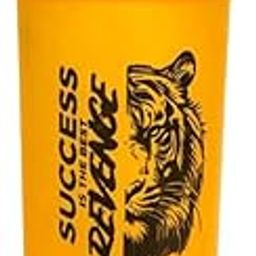 THANQYOU Protein Shaker Bottle with Mixing Ball | BPA Free Sports Sipper with Leak-Proof Lid & Ergonomic Handle for Gym, Workout & Fitness (Orange, 700ml)-image-45