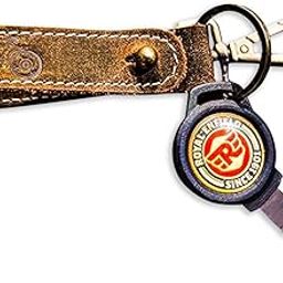 Leather keychain | leather keyring | keyring for bike | keychain for bike-image-94