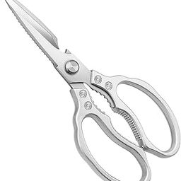 SHALVI Multipurpose, Stainless Steel, Heavy Duty Ergonomic Kitchen Scissor with Comfort Grip(Silver, Japanese Style) (Classic)-image-21