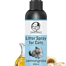 Foodie Puppies Cat Litter Spray - 200 ml | Odour and Urine Smell Remover with Lemon Grass and Neem Oil Extract | Pet Area Freshener-image-97