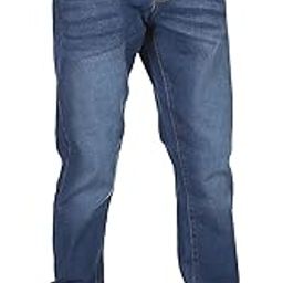 Men's Regular Mid Rise Stone Wash Jogger Jeans-image-63