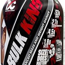DC DOCTORS CHOICE Bulk King Advanced Mass Gainer and Weight Gainer for bulking (Choco Brownie Fudge, 2Kg)-image-22