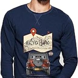 Men's Cotton Printed Sweatshirt with Full Sleeve ||Stylish Cotton Bomber Jackets for Men|| Printed Sweatshirt for Men || Mens Bomber Jacket-picture-7