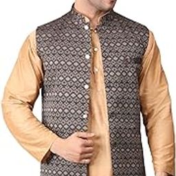 Men's Ethnic Nehru Jacket || Cotton Silk Waistcoat for Ocassion|| Mens Modi Jacket-picture-26