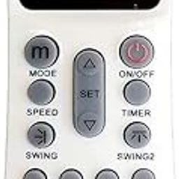 AMAZOR AC Remote Compatible for LLoyd Ac Remote Control No. 125, (Exactly Same Remote Will Only Work)-image-3