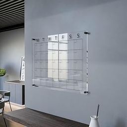 Acrylic Family Planner - Custom Monthly Calendar - Dry Erase Board-25