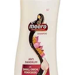 Meera Anti-Dandruff Shampoo with Small Onion & Fenugreek | Fights Dandruff | For Men & Women | Paraben-Free, Nourishing & Revitalizing Hair Care (650 ml)-12