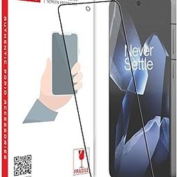 POPIO Military-Grade Gorilla Tempered Glass For OnePlus 13R (Black) Edge To Edge Coverage With Easy Installation Kit-17