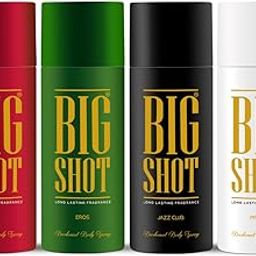 Oscar Big Shot Jazz Club, Eros, Red & Privee Unisex Body Deodorant Combo Pack of 4, 150ml each-image-26